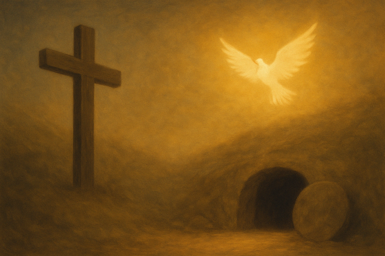 The Cross, The Spirit, and The Empty Tomb