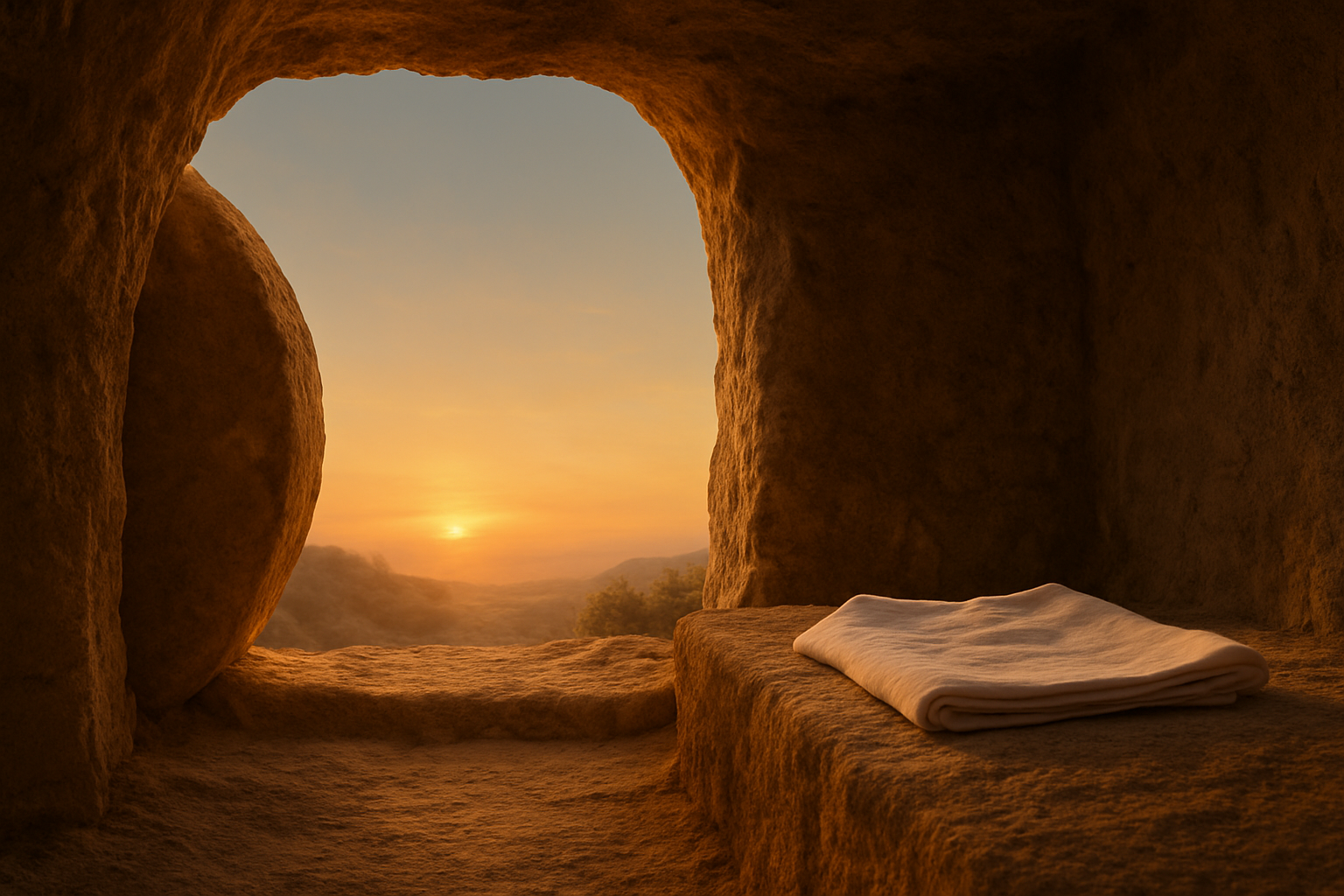 The Tomb Is Empty — And The Napkin Is Folded