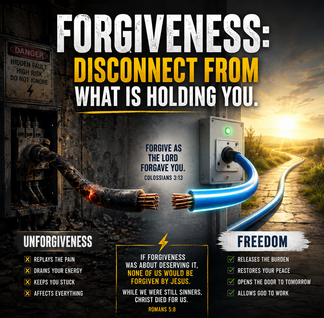 FORGIVENESS — DISCONNECT FROM WHAT IS HOLDING YOU