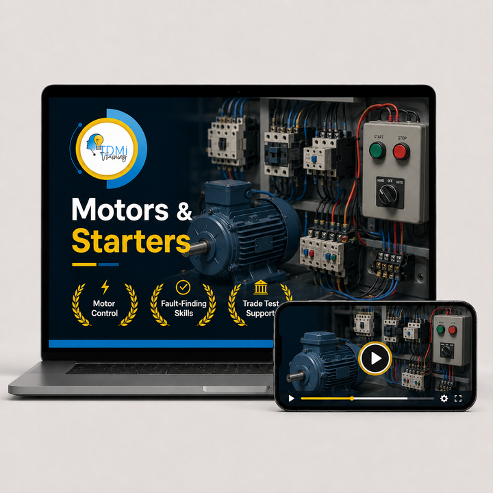 Motors and Starters  - Online Course